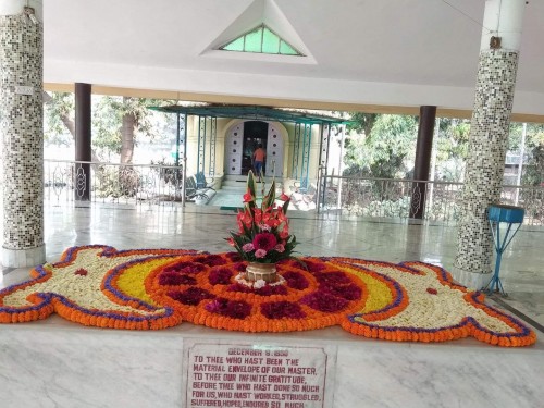 106 Samadhi Decorations at Sri Aurobindo Yoga Mandir Rourkela