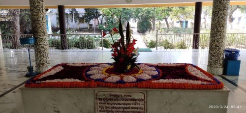 107 Samadhi Decorations at Sri Aurobindo Yoga Mandir Rourkela