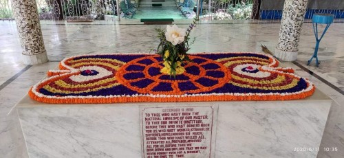 132 Samadhi Decorations at Sri Aurobindo Yoga Mandir Rourkela