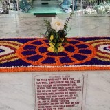 132_Samadhi-Decorations-at-Sri-Aurobindo-Yoga-Mandir-Rourkela