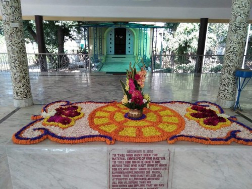 176 Samadhi Decorations at Sri Aurobindo Yoga Mandir Rourkela