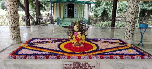 199 Samadhi Decorations at Sri Aurobindo Yoga Mandir Rourkela