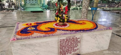 216 Samadhi Decorations at Sri Aurobindo Yoga Mandir Rourkela