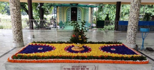 241 Samadhi Decorations at Sri Aurobindo Yoga Mandir Rourkela