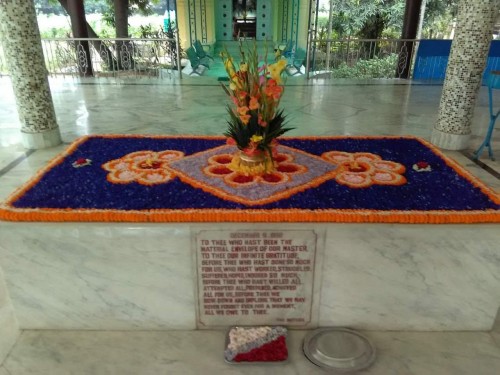 261 Samadhi Decorations at Sri Aurobindo Yoga Mandir Rourkela