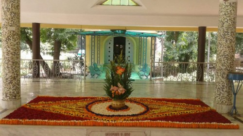 264 Samadhi Decorations at Sri Aurobindo Yoga Mandir Rourkela