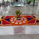 284_Samadhi-Decorations-at-Sri-Aurobindo-Yoga-Mandir-Rourkela