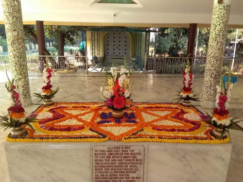 303 Samadhi Decorations at Sri Aurobindo Yoga Mandir Rourkela