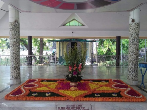 328 Samadhi Decorations at Sri Aurobindo Yoga Mandir Rourkela