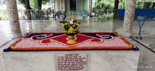 349 Samadhi Decorations at Sri Aurobindo Yoga Mandir Rourkela