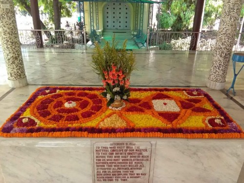 371 Samadhi Decorations at Sri Aurobindo Yoga Mandir Rourkela