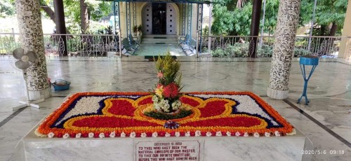 373 Samadhi Decorations at Sri Aurobindo Yoga Mandir Rourkela