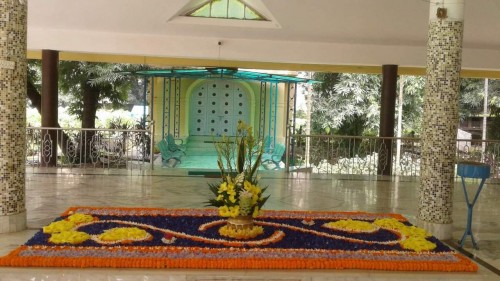 396 Samadhi Decorations at Sri Aurobindo Yoga Mandir Rourkela