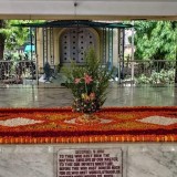 43_Samadhi-Decorations-at-Sri-Aurobindo-Yoga-Mandir-Rourkela