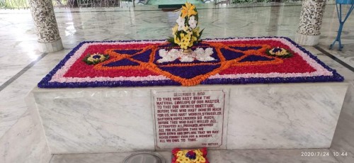 460 Samadhi Decorations at Sri Aurobindo Yoga Mandir Rourkela