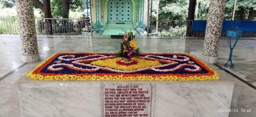 570 Samadhi Decorations at Sri Aurobindo Yoga Mandir Rourkela