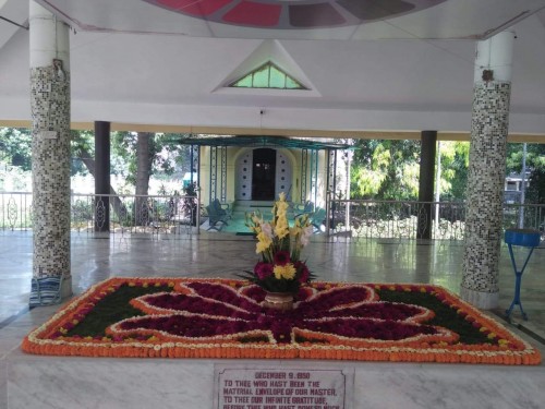 613 Samadhi Decorations at Sri Aurobindo Yoga Mandir Rourkela