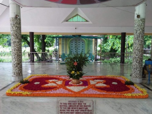 67 Samadhi Decorations at Sri Aurobindo Yoga Mandir Rourkela