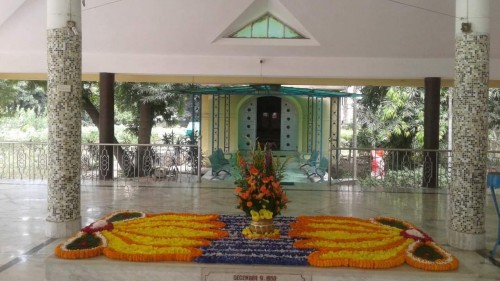 722 Samadhi Decorations at Sri Aurobindo Yoga Mandir Rourkela