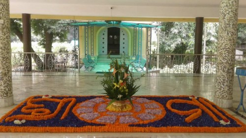 87 Samadhi Decorations at Sri Aurobindo Yoga Mandir Rourkela