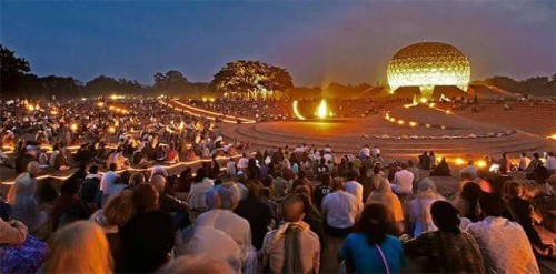 24 matrimandir at auroville