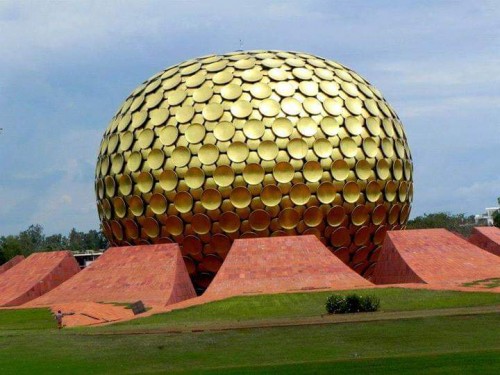 31 matrimandir at auroville