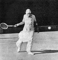 7 The Mother playing tennis