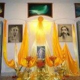 Sri-Aurobindo-Dining-Room-Decorations-on-Special-Days-1