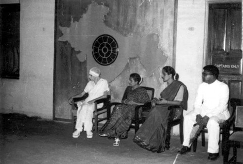 36:Indira Gandhi @ Sri Aurobindo Ashram