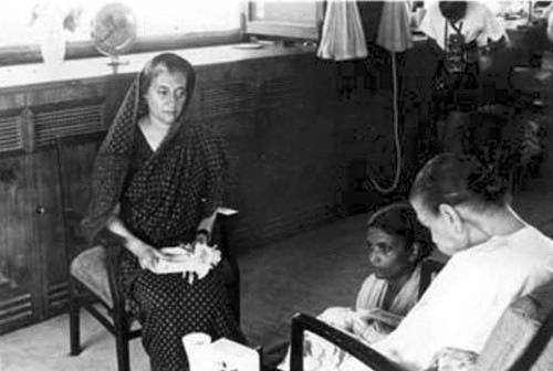 52:Indira Gandhi @ Sri Aurobindo Ashram