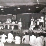 Nolini-Kanta-Gupta-at-the-inauguration-of-Sri-Aurobindo-Memorial-Convention-on-24-April-1951.