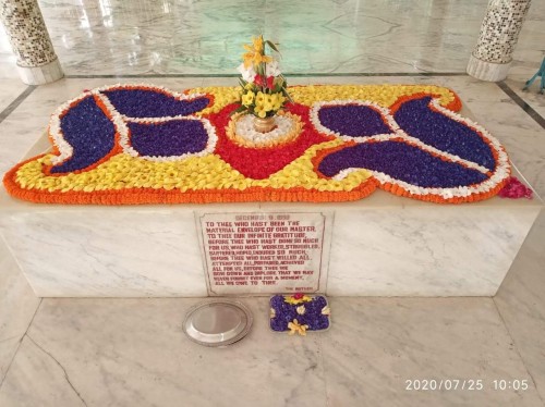 102 Samadhi Decorations at Sri Aurobindo Yoga Mandir Rourkela