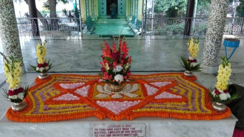 104 Samadhi Decorations at Sri Aurobindo Yoga Mandir Rourkela