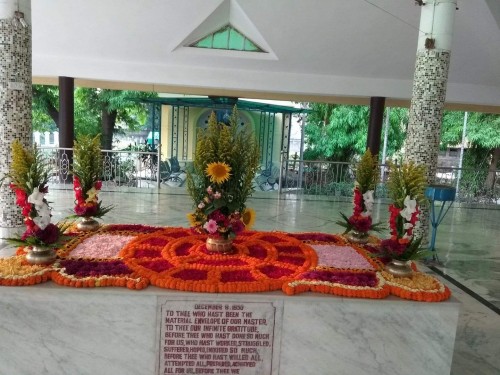 114 Samadhi Decorations at Sri Aurobindo Yoga Mandir Rourkela