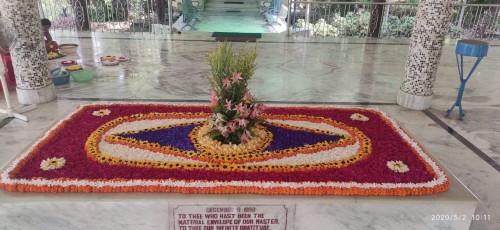 115 Samadhi Decorations at Sri Aurobindo Yoga Mandir Rourkela