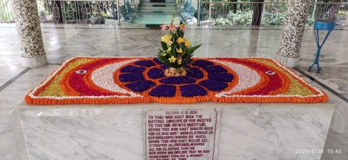 11 Samadhi Decorations at Sri Aurobindo Yoga Mandir Rourkela