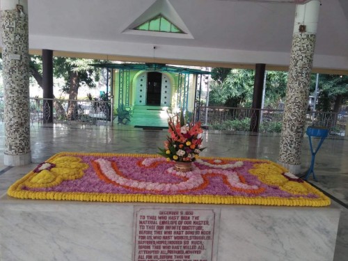 122 Samadhi Decorations at Sri Aurobindo Yoga Mandir Rourkela