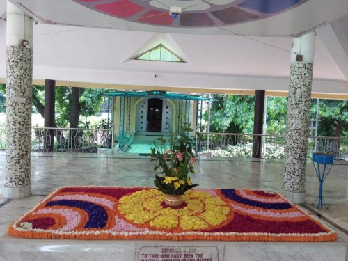 124 Samadhi Decorations at Sri Aurobindo Yoga Mandir Rourkela