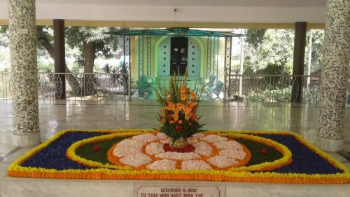 128 Samadhi Decorations at Sri Aurobindo Yoga Mandir Rourkela