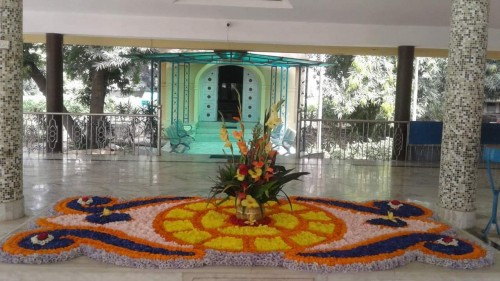 136 Samadhi Decorations at Sri Aurobindo Yoga Mandir Rourkela