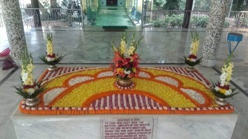 154 Samadhi Decorations at Sri Aurobindo Yoga Mandir Rourkela