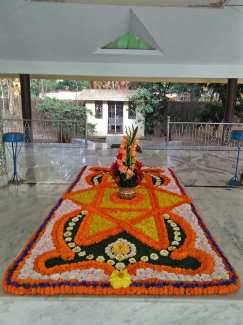 156 Samadhi Decorations at Sri Aurobindo Yoga Mandir Rourkela