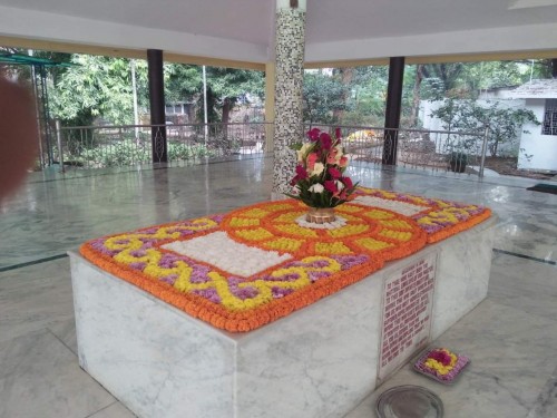 159 Samadhi Decorations at Sri Aurobindo Yoga Mandir Rourkela