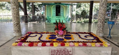 162 Samadhi Decorations at Sri Aurobindo Yoga Mandir Rourkela