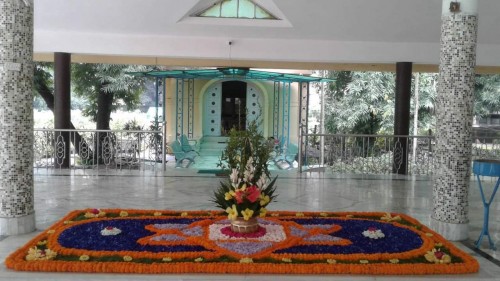 165 Samadhi Decorations at Sri Aurobindo Yoga Mandir Rourkela