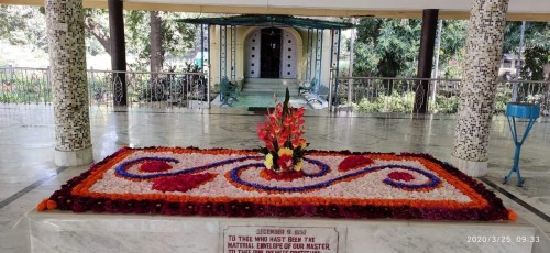 16 Samadhi Decorations at Sri Aurobindo Yoga Mandir Rourkela