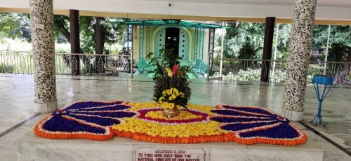 180 Samadhi Decorations at Sri Aurobindo Yoga Mandir Rourkela