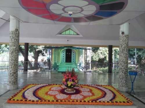 184 Samadhi Decorations at Sri Aurobindo Yoga Mandir Rourkela