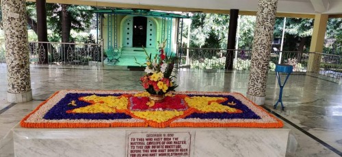 187 Samadhi Decorations at Sri Aurobindo Yoga Mandir Rourkela