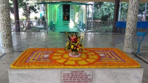 188 Samadhi Decorations at Sri Aurobindo Yoga Mandir Rourkela